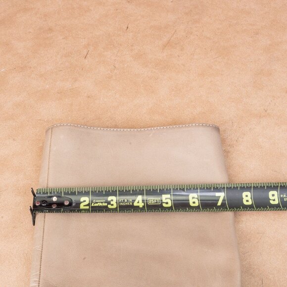 Lucky Brand Women Maltet Taupe Leather Strap Fashion Knee Boots sz 6 - Picture 7 of 9